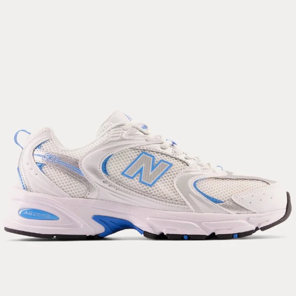 New balance running shoe 530, white and blue, barely worn - Picture 5 of 6